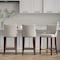 Manhattan Comfort Shubert Barstool in Light Grey - Set of 3 3-BS019-LG - alternate 1
